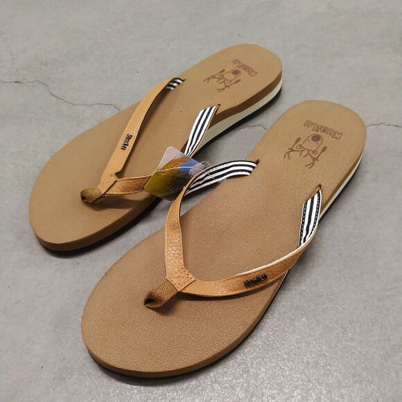 KUAILU Womens Yoga Foam Flip Flops W/Arch Support Sandals Non Slip 43 US 11 NWT - Picture 3 of 7